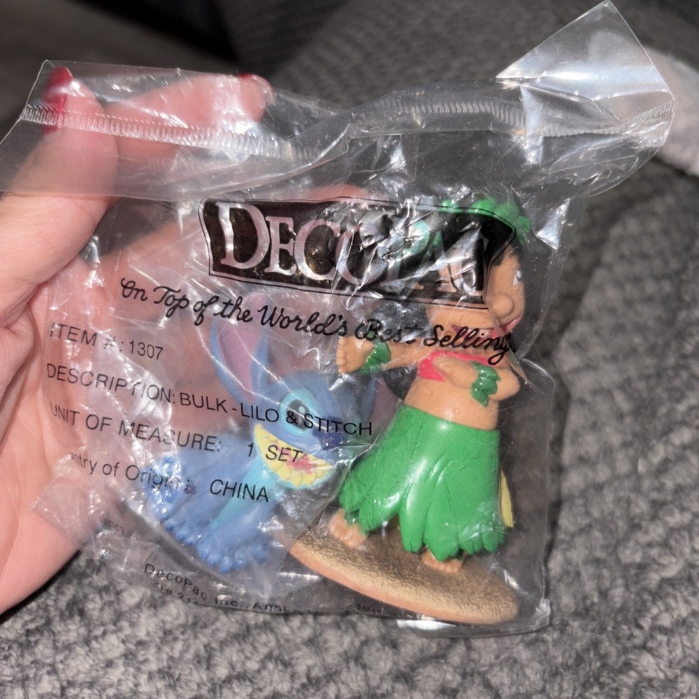 NEW LILO AND STITCH DECOPAC BIRTHDAY CAKE DECOR